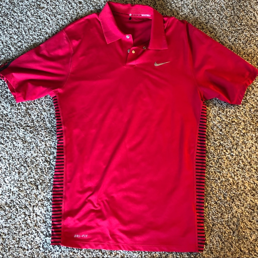 Tiger Woods Collection Nike Dri-Fit golf polo